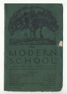 Modern School Magazine, Spring 1918